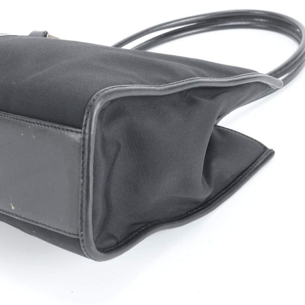 Gucci Jackie 002 1073 Leather Nylon Shoulder Bag, Tote Genuine Leather, Black... - Picture 4 of 9